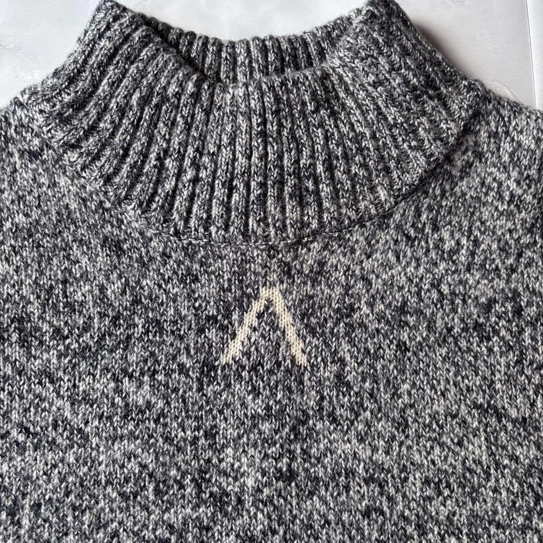 ANDMARY ava knit mini dress ブラック