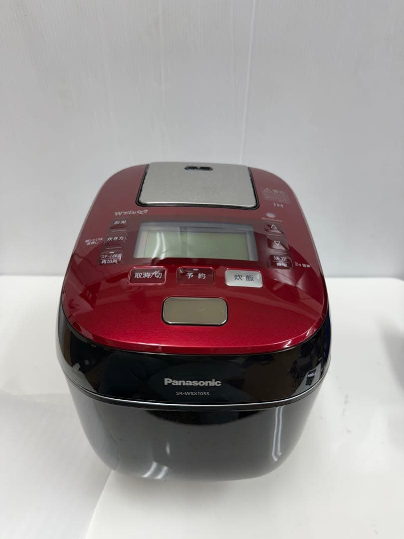 PANASONIC スチーム&可変圧力IHジャー炊飯器SR-WSX105S