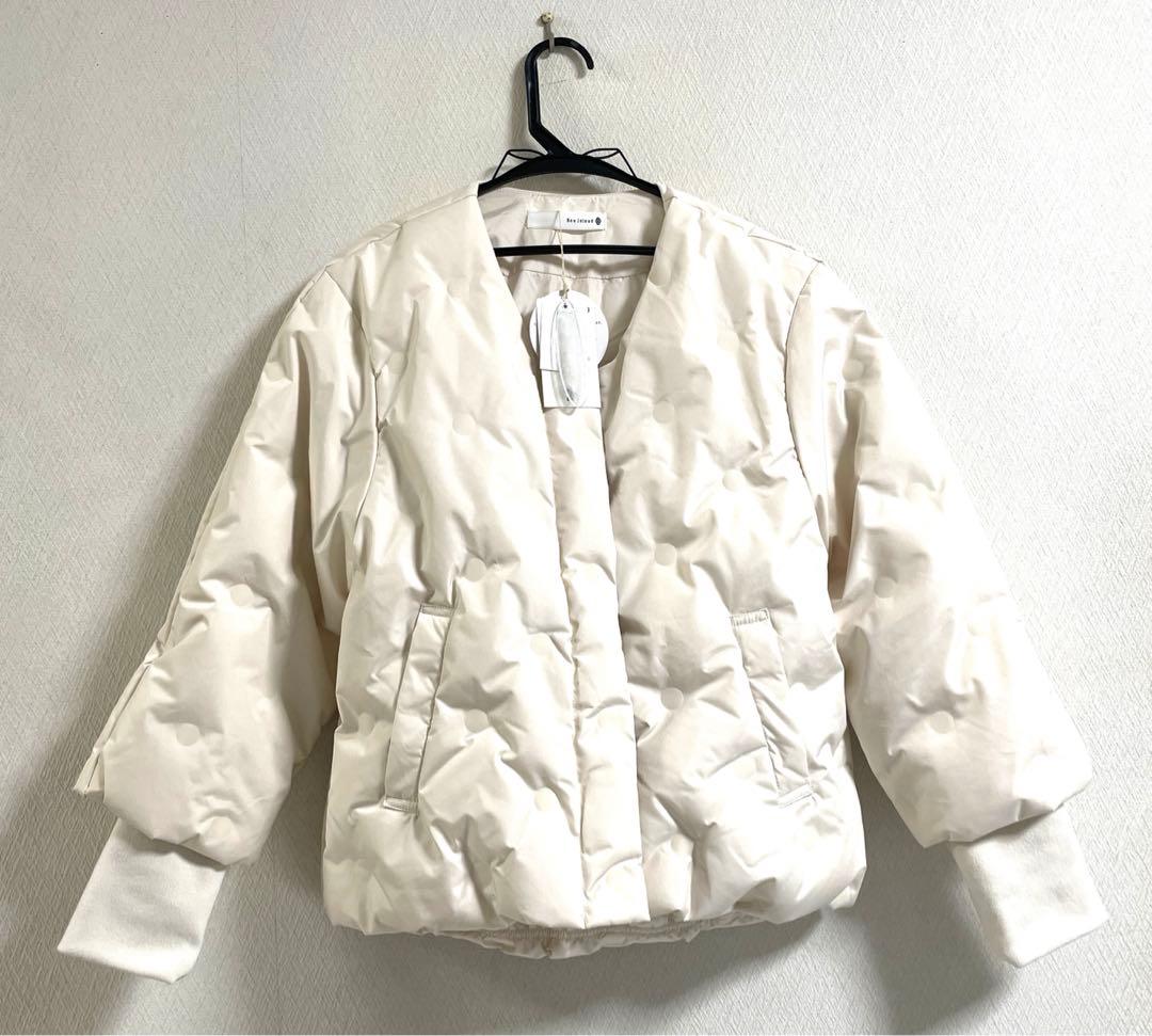 タグ付き　未使用　Bou Jeloud ブージュルード　ダウンジャケット　ドット