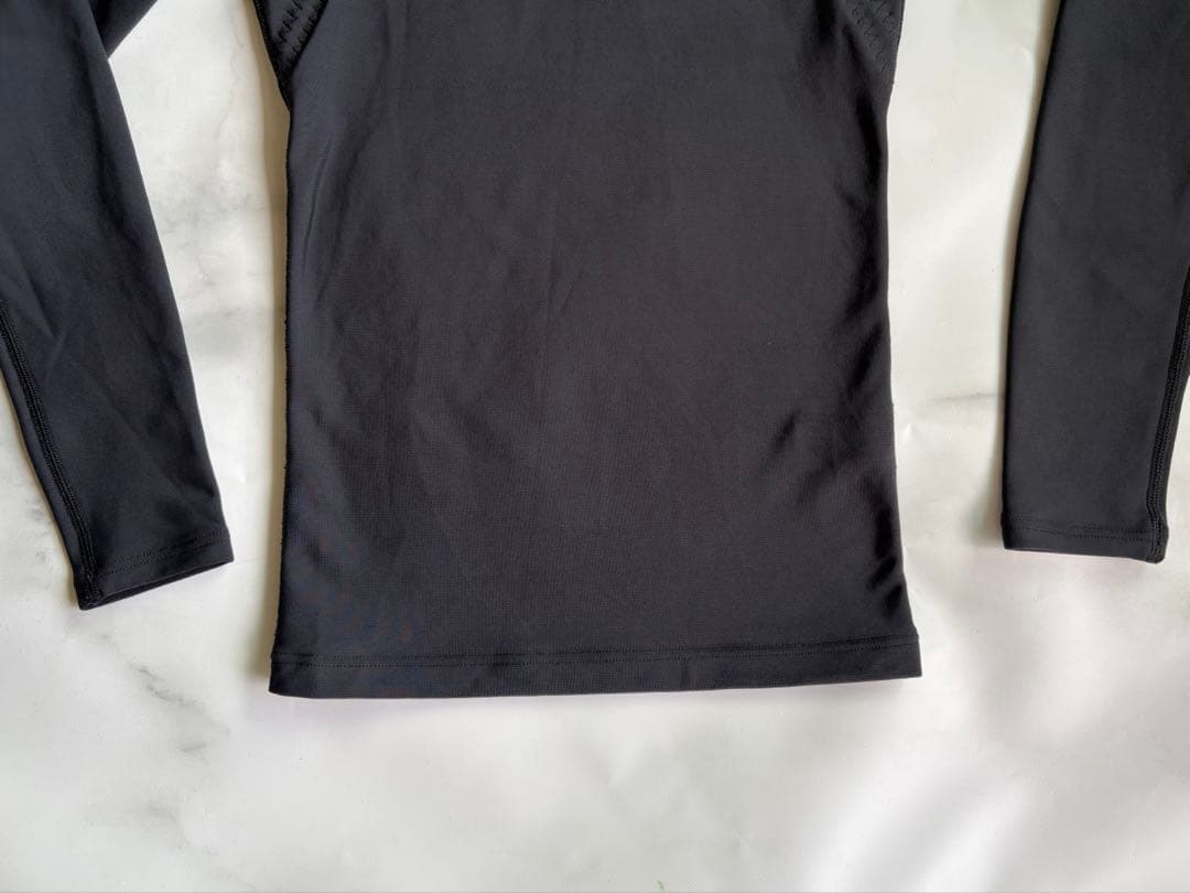 グラントイーワンズレディースパンプ ハイネック長袖光電子 S ブラック