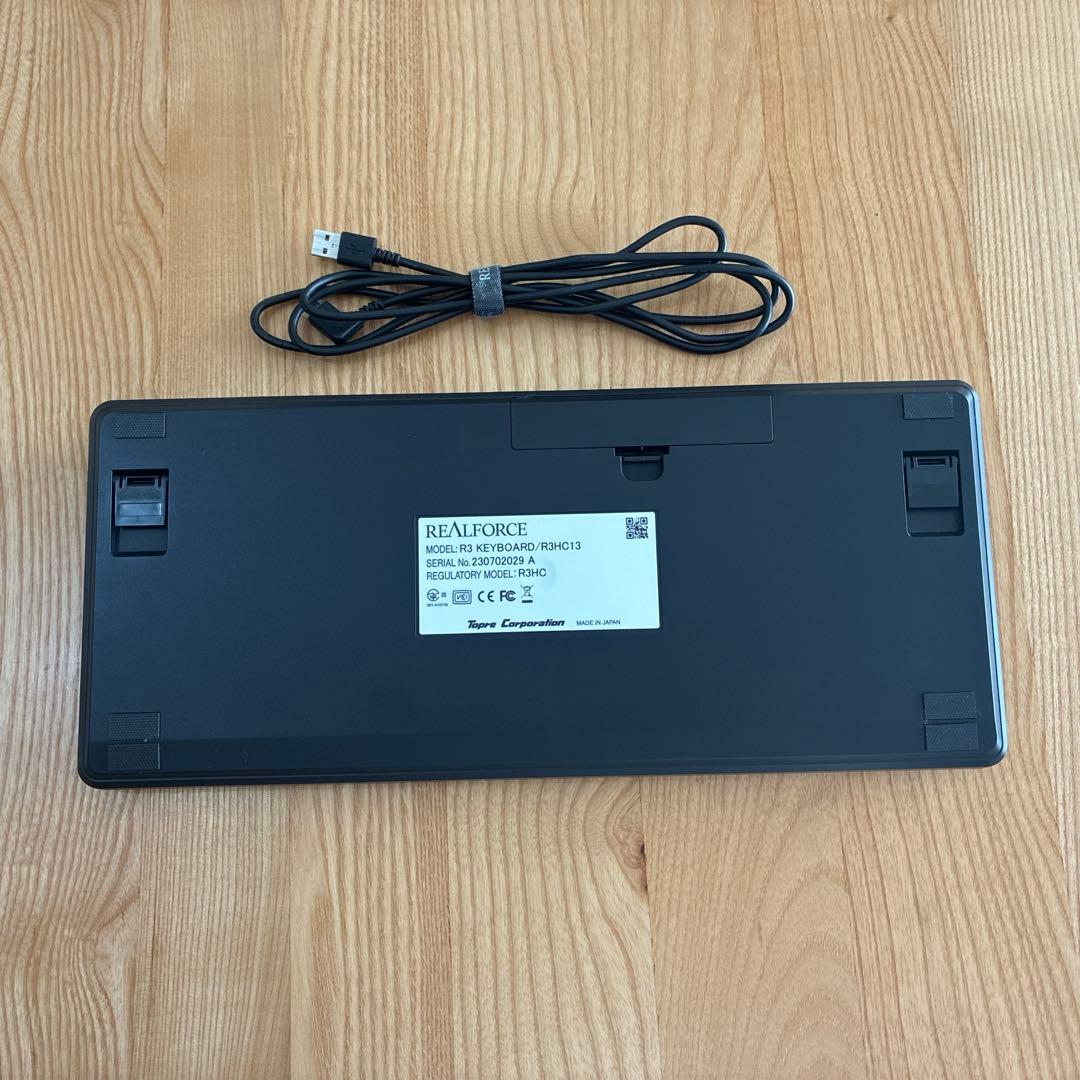 【週末値下】REALFORCE 日本語配列 キーボードR3HC13 テンキーレス