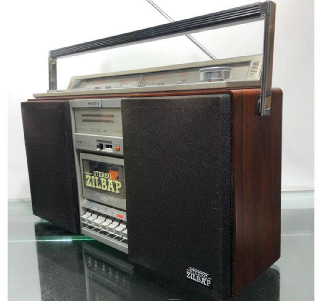 美品! 動作品! SONY ラジカセ　CFS-V8 ソニー 昭和レトロ