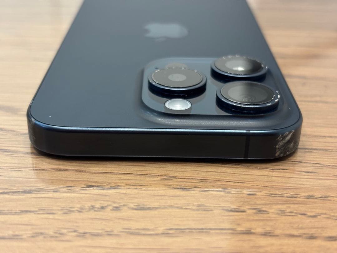 iPhone 15 pro 128GB ブルーチタニウム ジャンク品