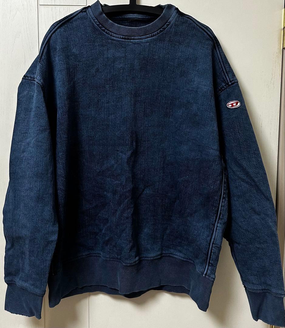 DIESEL トラックデニム ブルースウェット Lサイズ