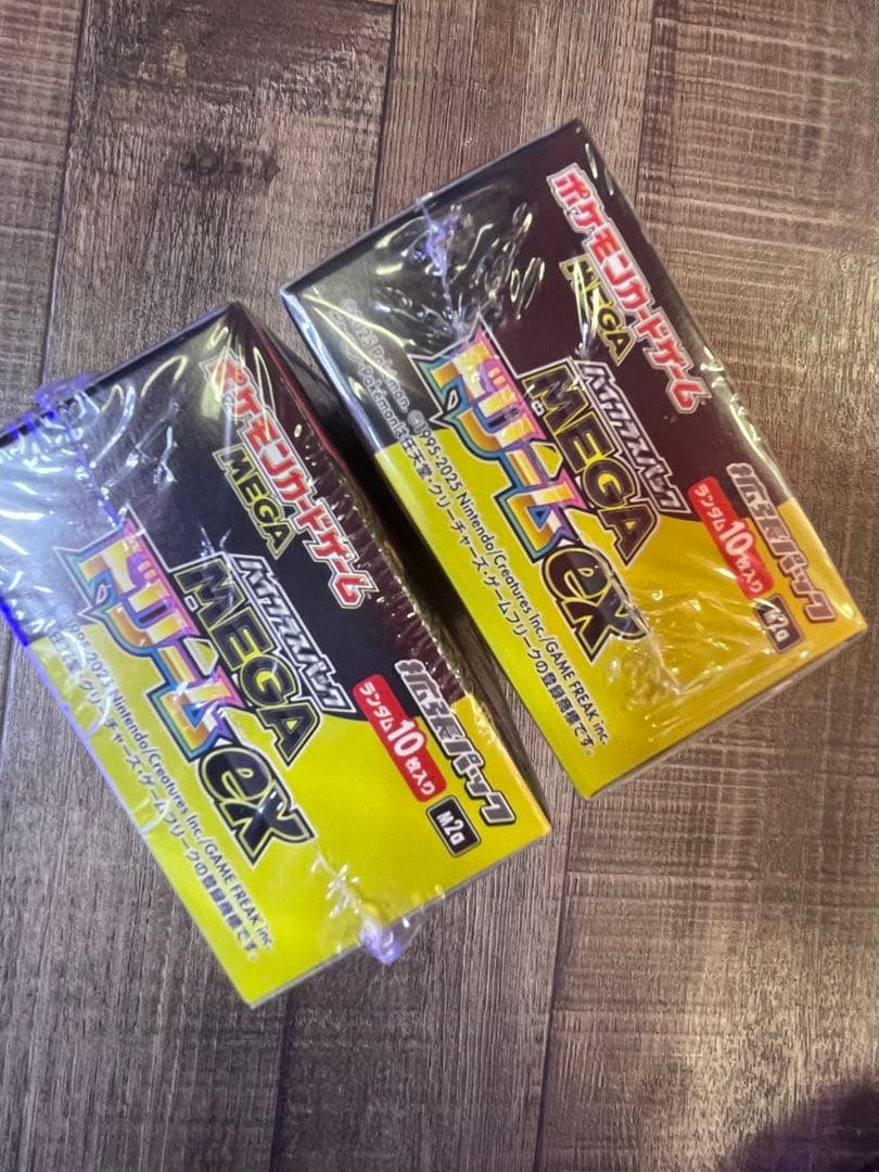 ポケモンカードゲーム MEGAドリームEX ボックス未開封シュリンク付き