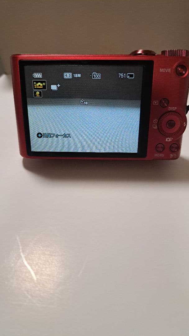 SONY dsc-wx300 サイバーショット レッド 20倍ズーム