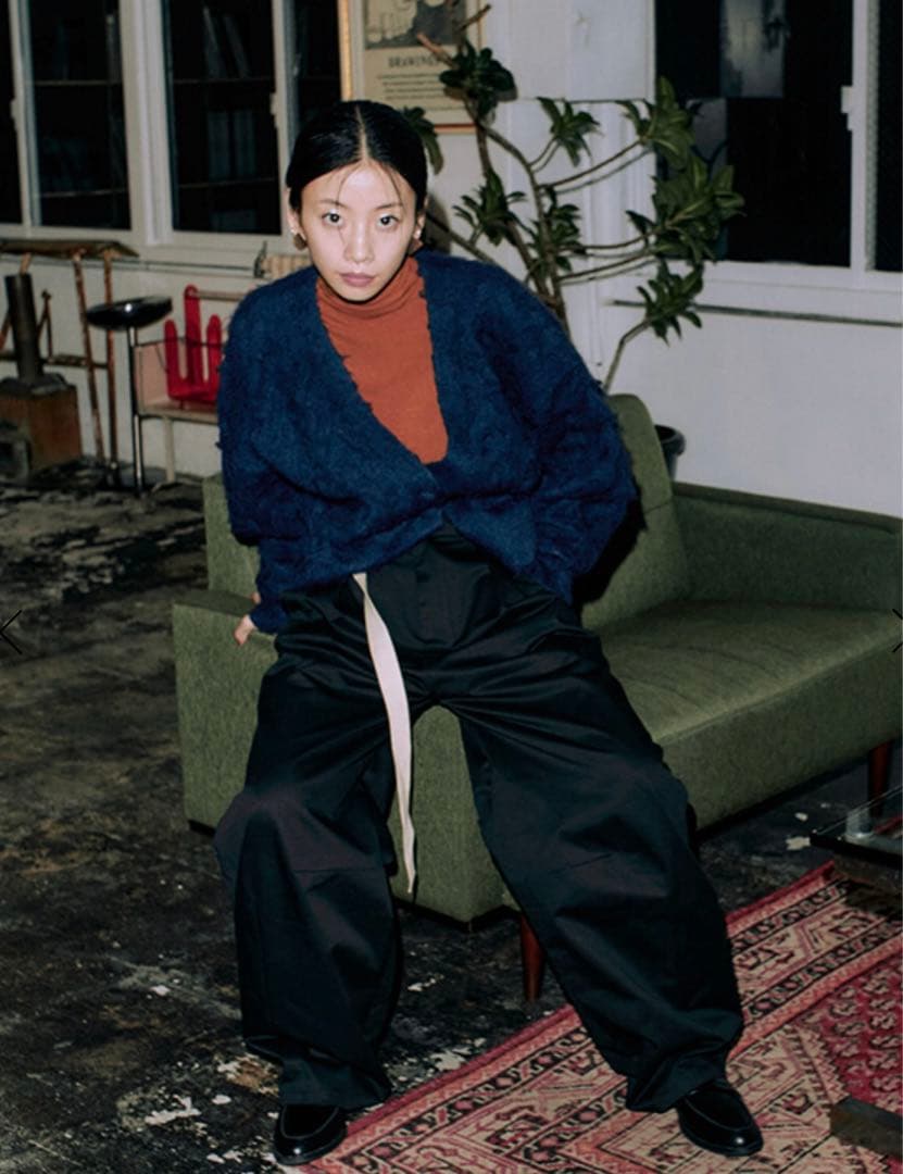 ゆるり CREDONA コード刺繍ロゴカーデ