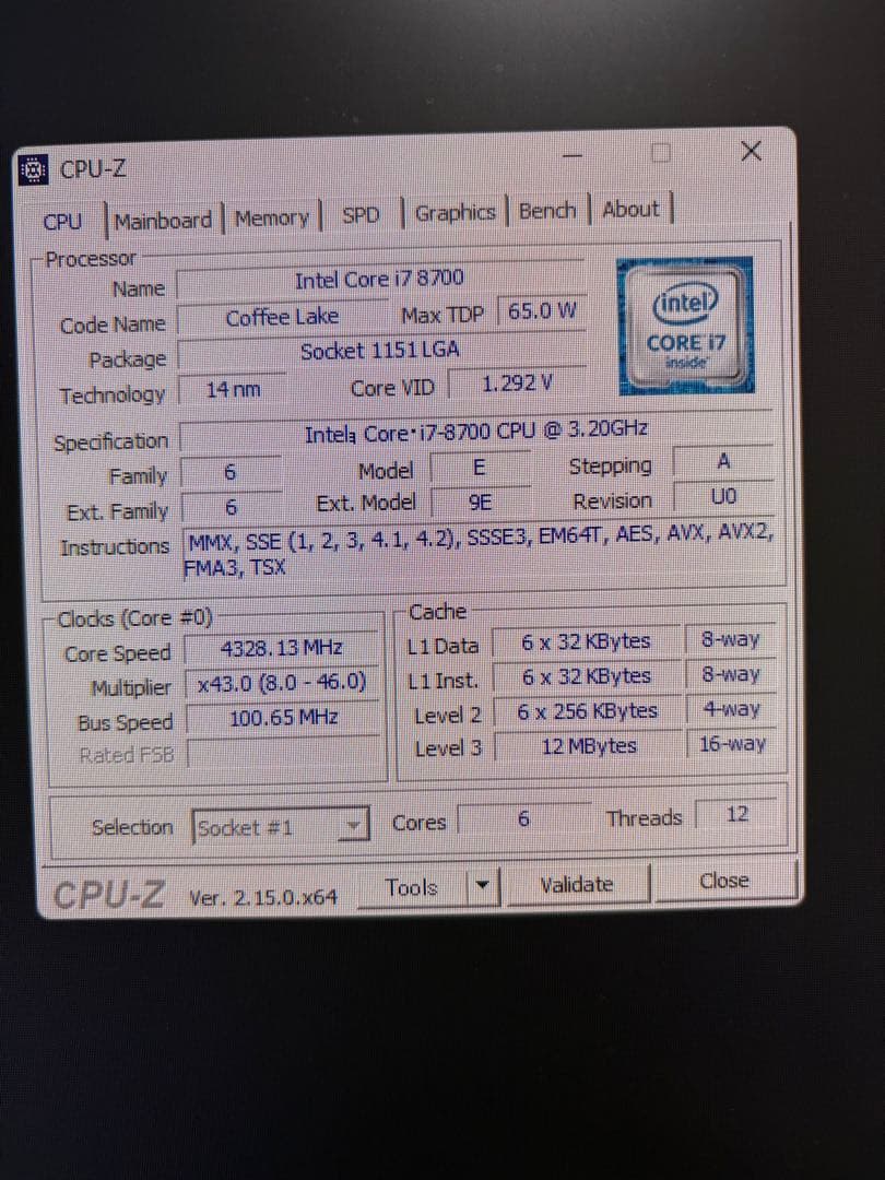 Windowsデスクトップ Windows11 ProDesk 600 G4 i7-8700