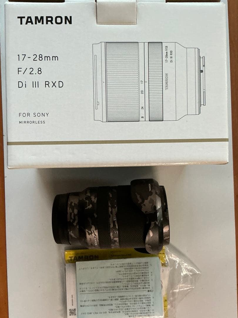 レンズ(ズーム) TAMRON 17-28mm F/2.8 Di III RXD