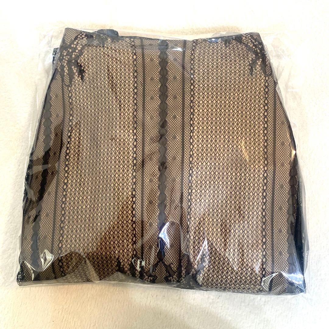 美品✨CELFORD セルフォード ブラックレース フレアスカート M