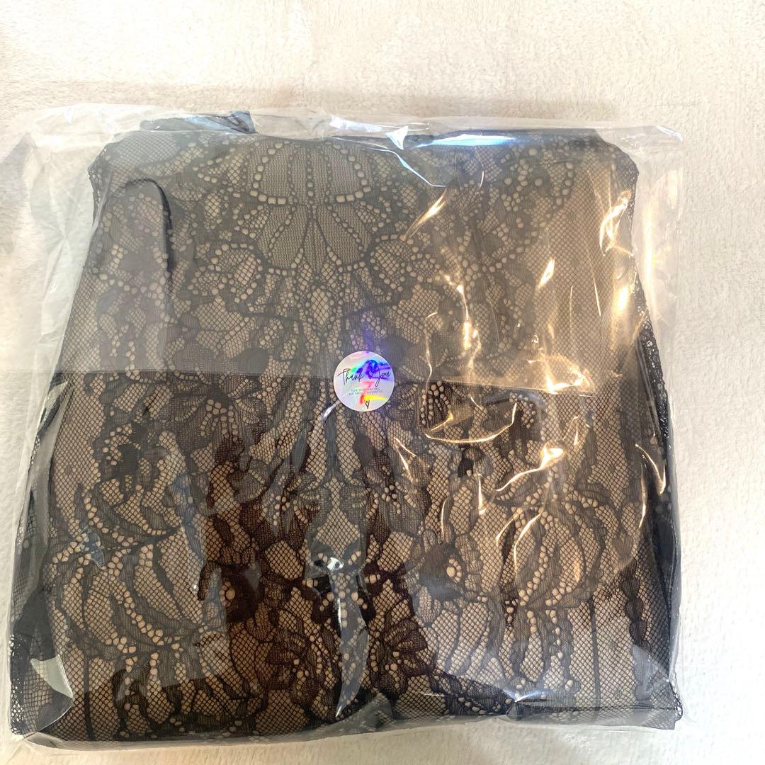 美品✨CELFORD セルフォード ブラックレース フレアスカート M