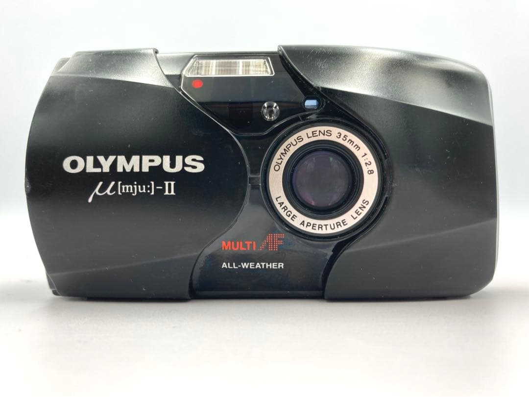 【完動品】Olympus μ-ⅱフィルムカメラ・動作確認済み