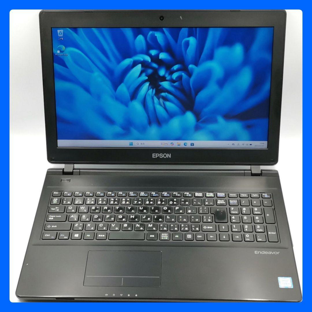 使いやすさ抜群！ Windows11 ノートパソコン EPSON カメラ搭載！