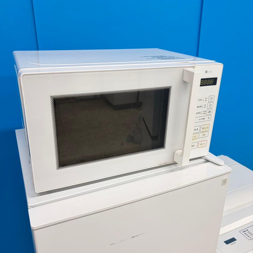 713 ホワイトカラー　冷蔵庫　洗濯機　電子レンジ　３点セット　小型　一人暮らし