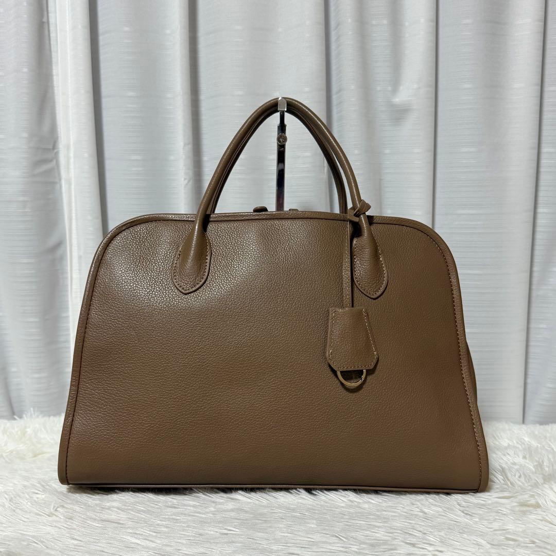 ⭐️未使用級⭐️　Hoaw.　Whim Gazette　ボストンバッグ　ベージュ