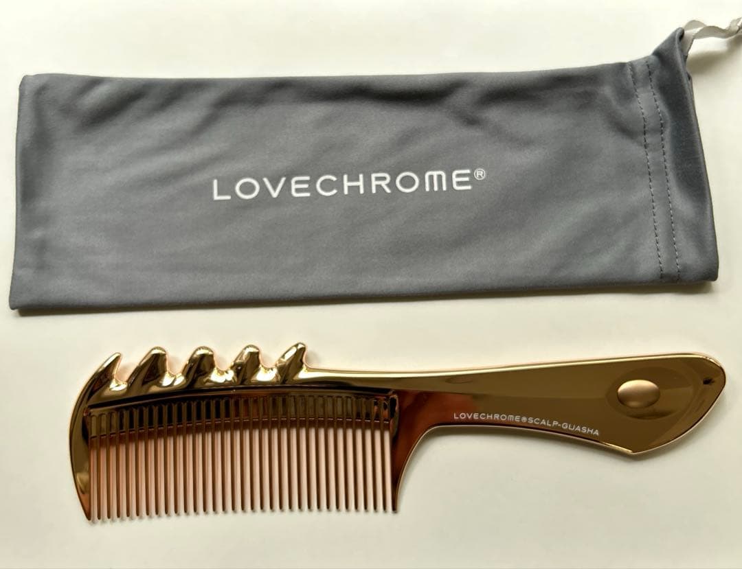 Mr.wolfLOVECHROME K24GPスカルプカッサローズゴールド