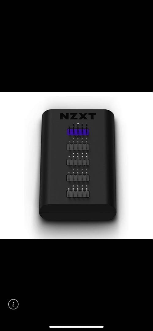 NZXT 120mm RGBファンとコントローラーセット