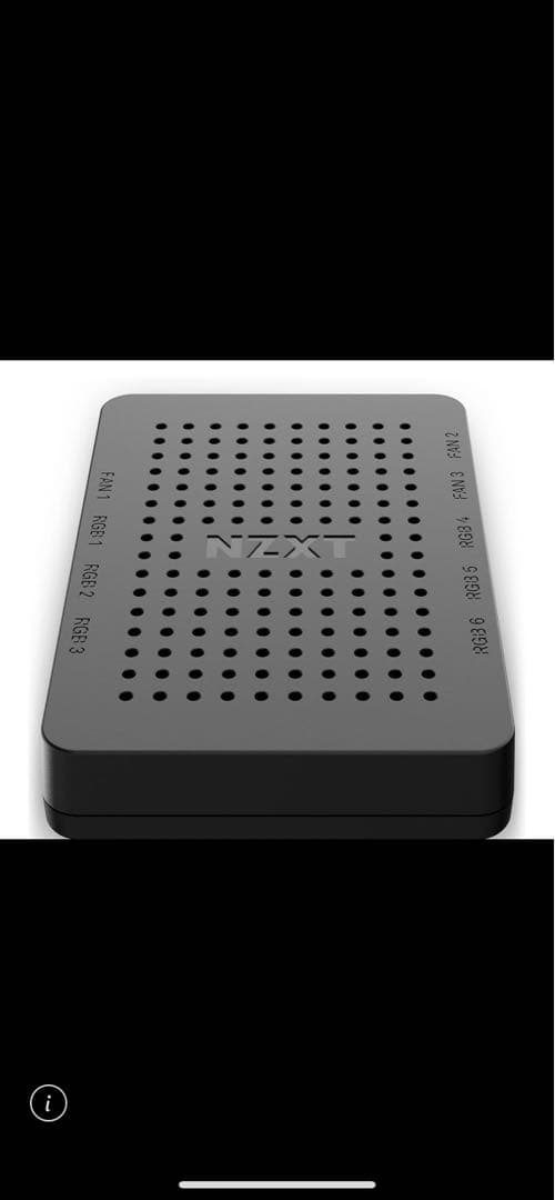 NZXT 120mm RGBファンとコントローラーセット