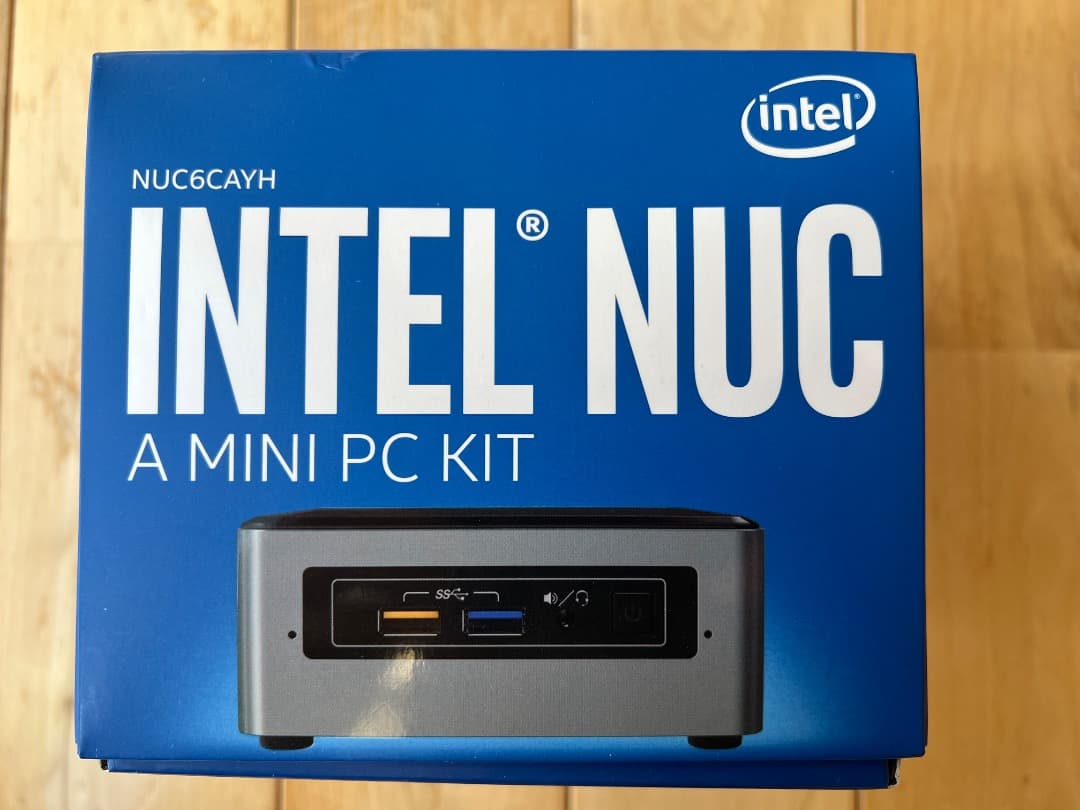 ミニPC Intel NUC NUC6CAYH 8GB SSD120G Windows11