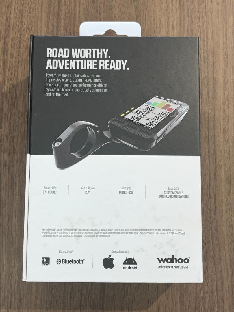 アクセサリー Wahoo ELEMNT ROAM GPS WFCC4