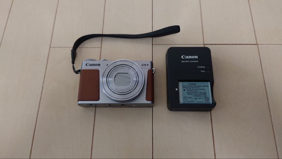 Canon PowerShot G9X コンパクトデジカメ シルバー 中古品