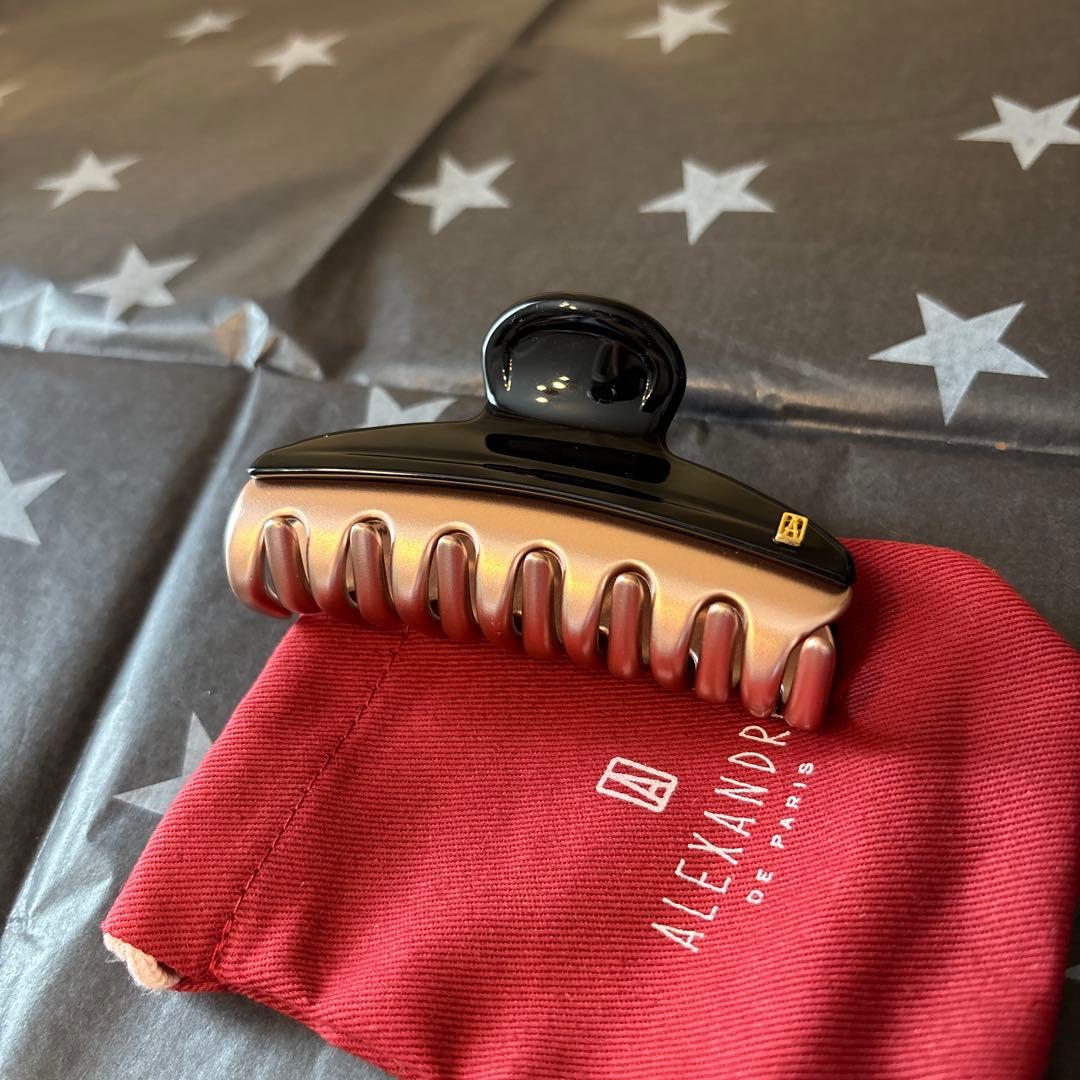 最終値下げ❗️アレクサンドルドゥパリ♡クリップ♡美品♡ブラック