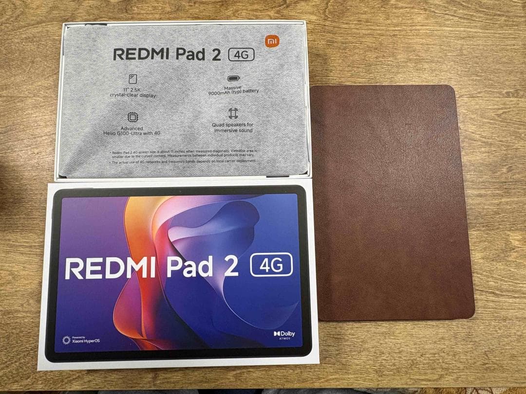 REDMI Pad 2 4G グレー 超美品　数時間のみ使用品