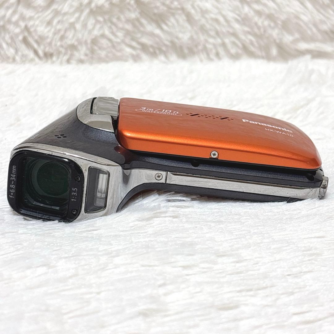 【美品】Panasonic HX-WA10 ムービーカメラ　本体　防水