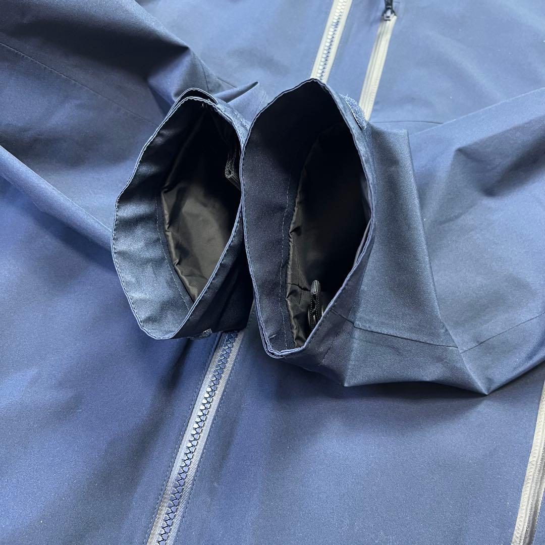 極美品　マムート　アヤコプロ　フーデッドジャケット　ゴアテックス　ネイビー　L