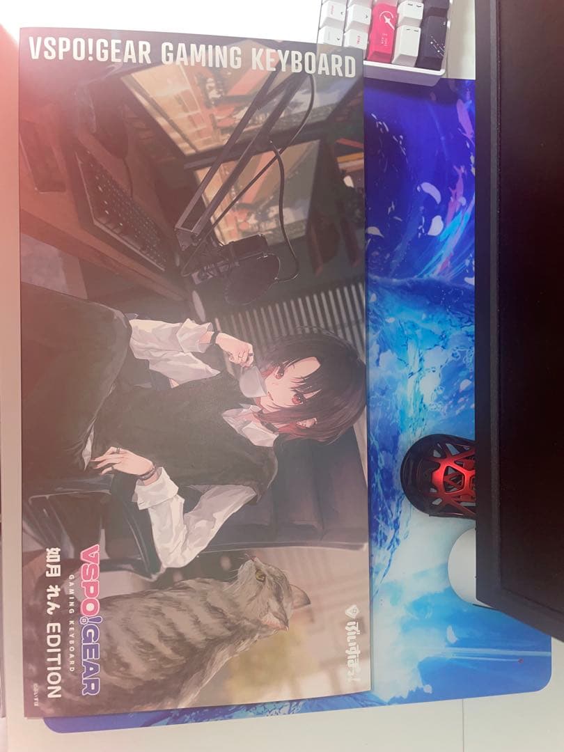 VSPO! GEAR ぶいすぽっ！　ゲーミングキーボード 如月れん