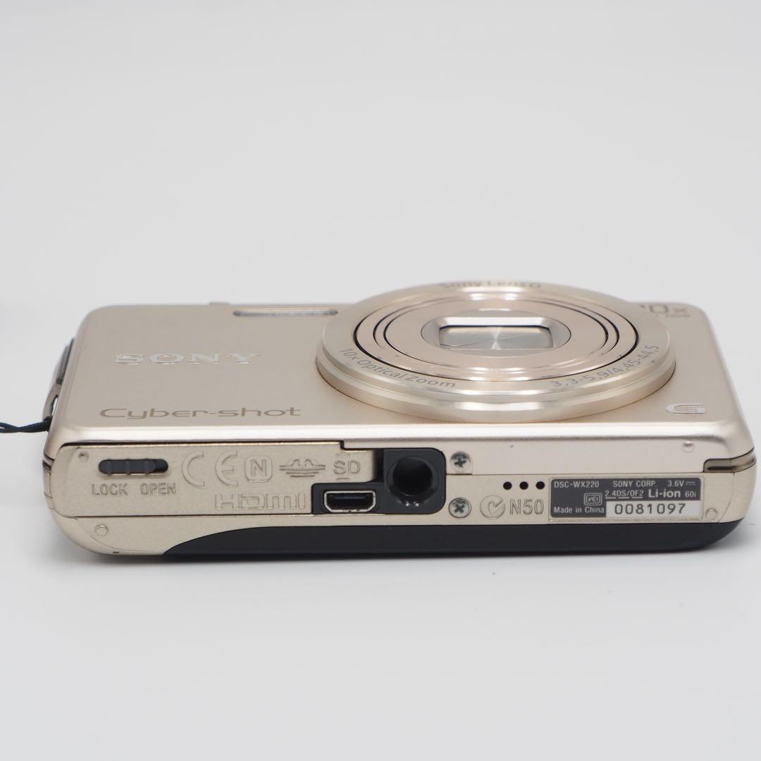 デジタルカメラ SONY Cyber-shot DSC-WX220 動作良好
