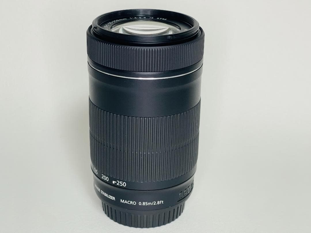 【極上品】Canon EF-S 55-250mm f4-5.6 IS STM