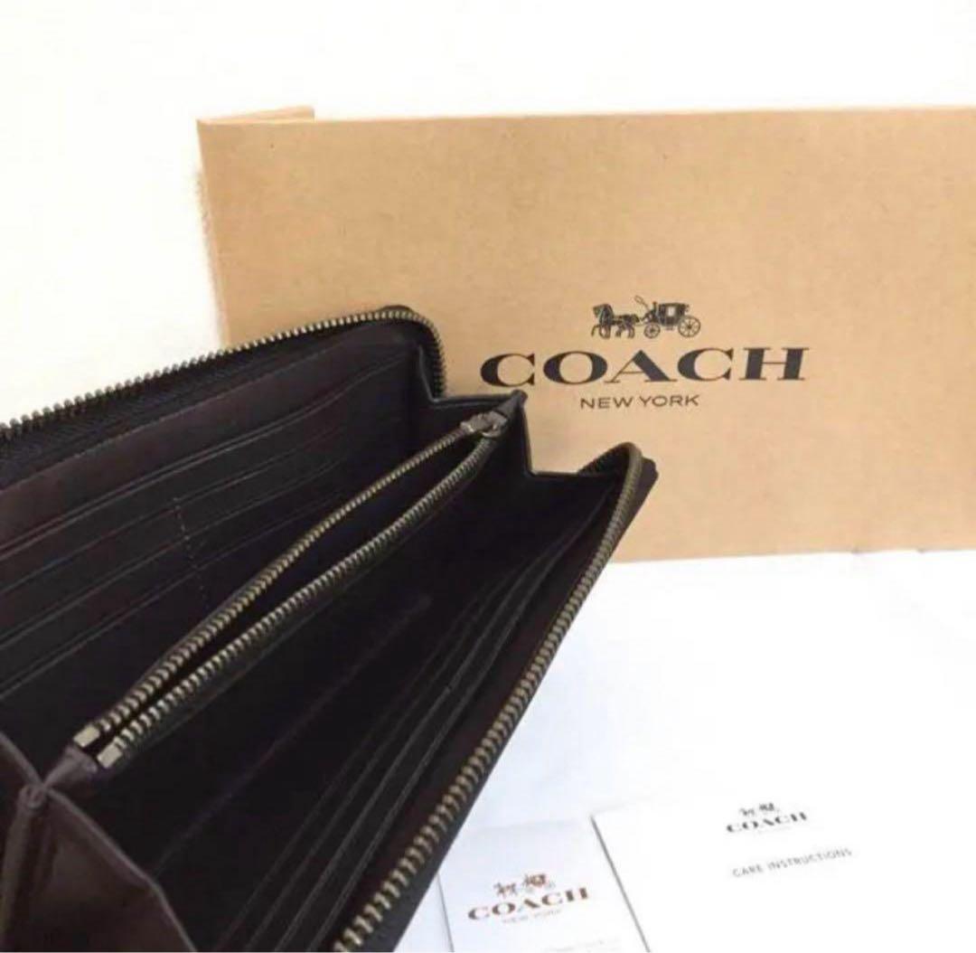 正規品★新品・未使用！コーチCOACH 長財布シグネチャー柄F58112