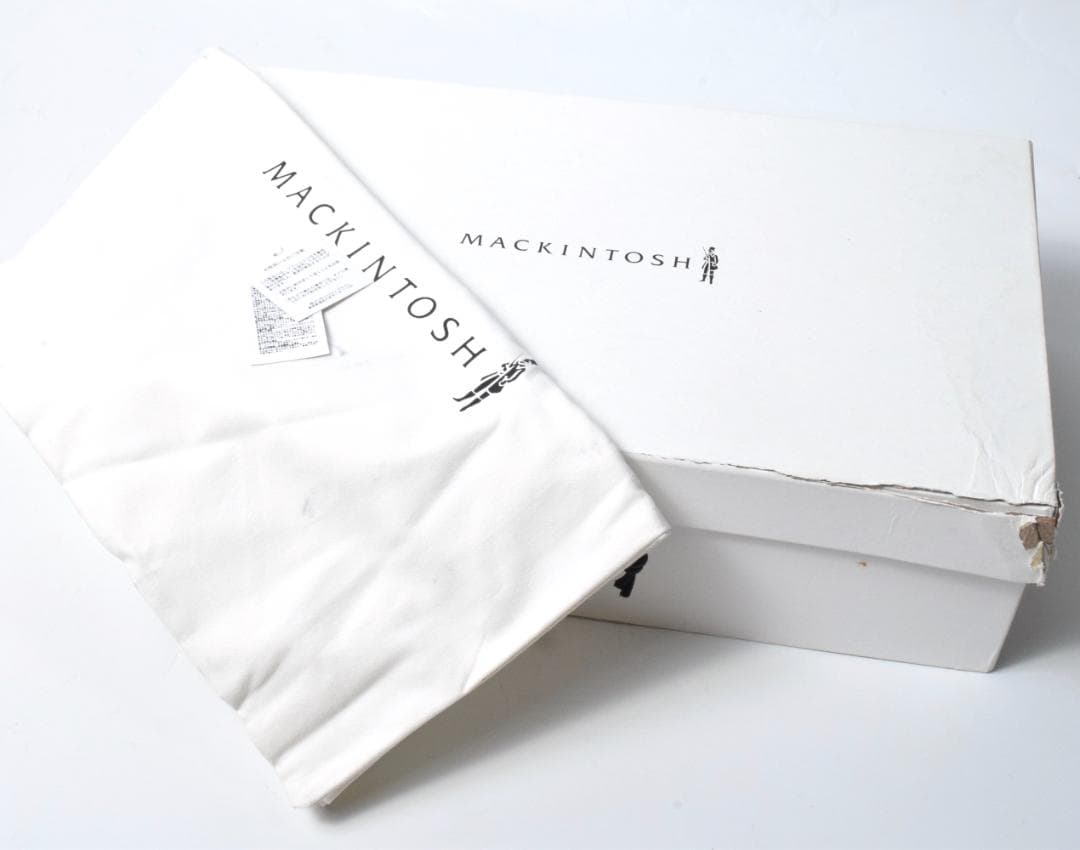 訳あり未使用 MACKINTOSH WISTON レインブーツ 36 ブラック