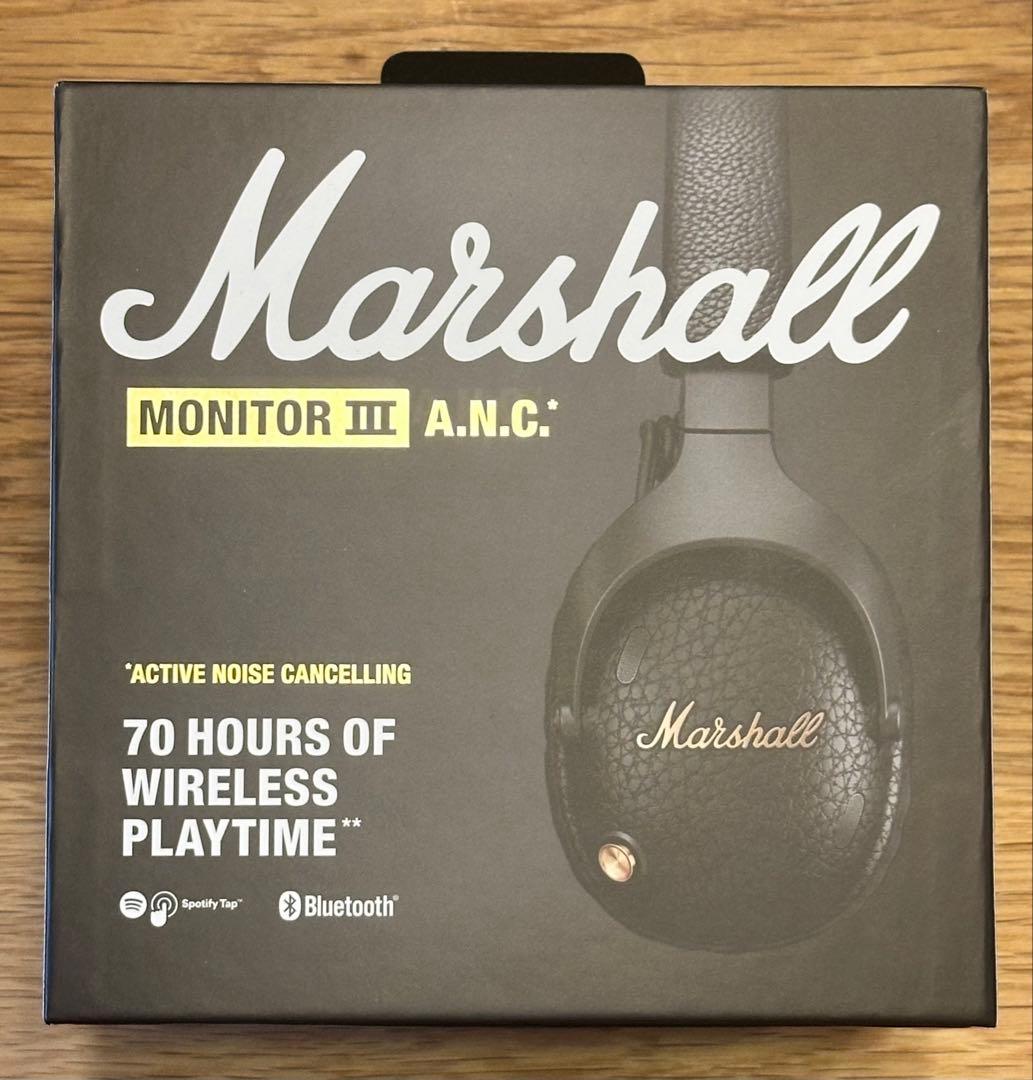 おまけ付き Marshall Monitor III A.N.C. ヘッドホン