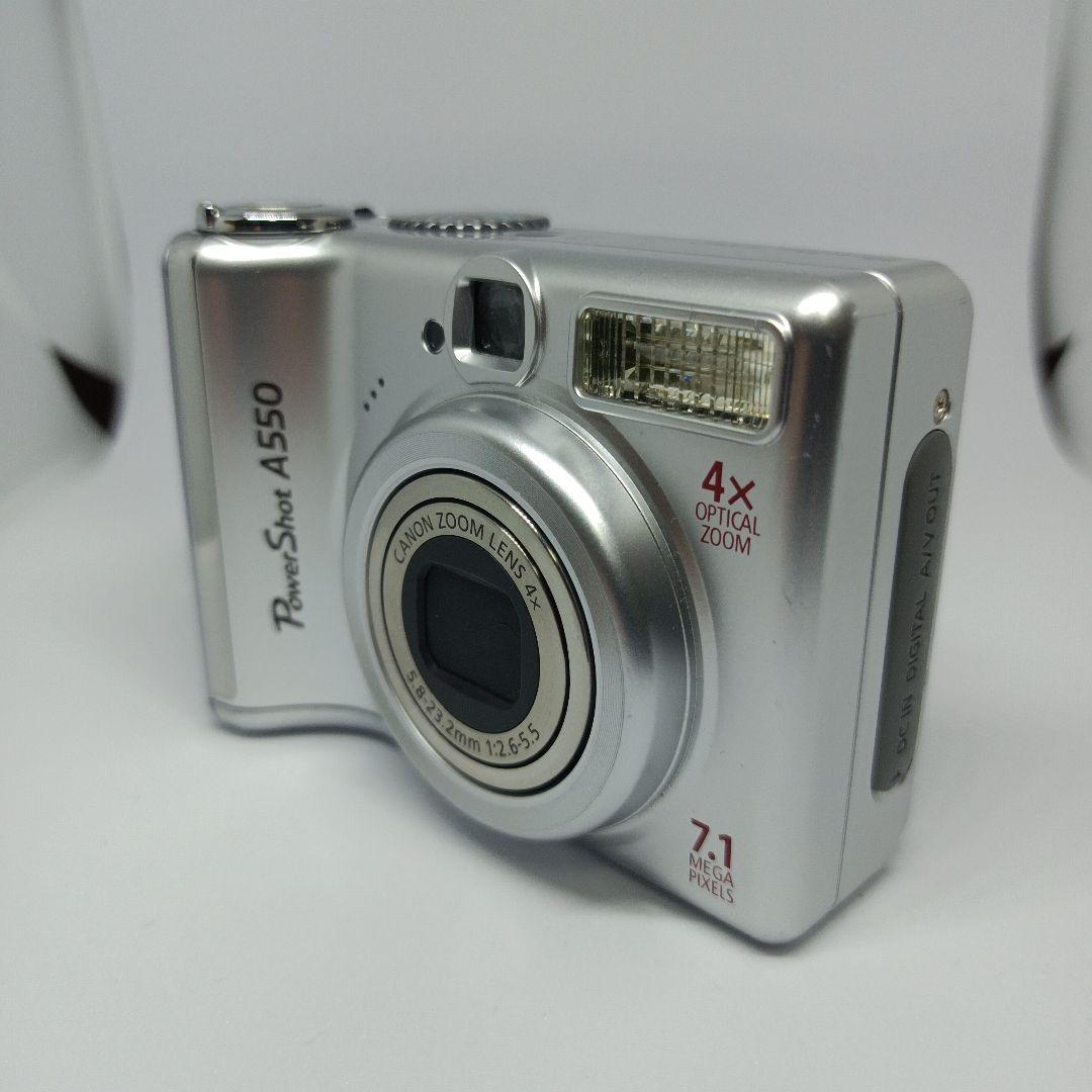 Canonキャノン PowerShot A550 コンデジ　SDカード付き