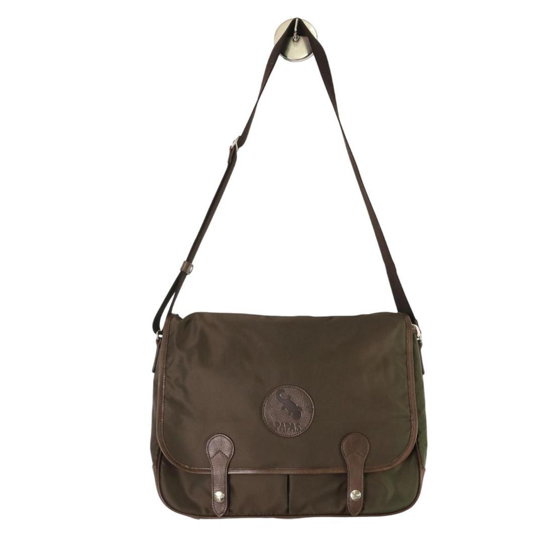 【ヤマトモ】新品未使用タグ付 PAPAS+ メッセンジャーバッグ 片掛け