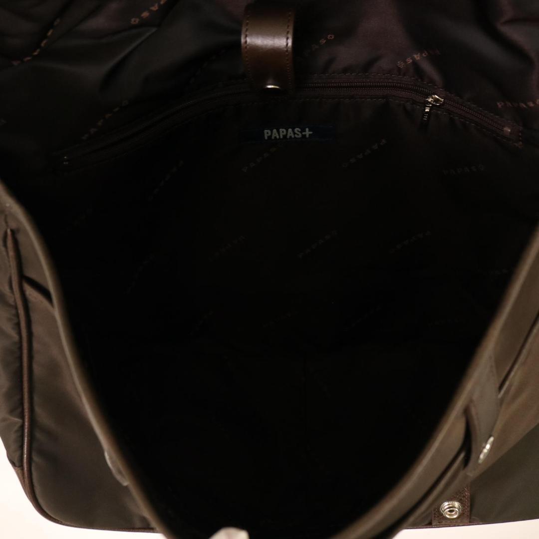 【ヤマトモ】新品未使用タグ付 PAPAS+ メッセンジャーバッグ 片掛け