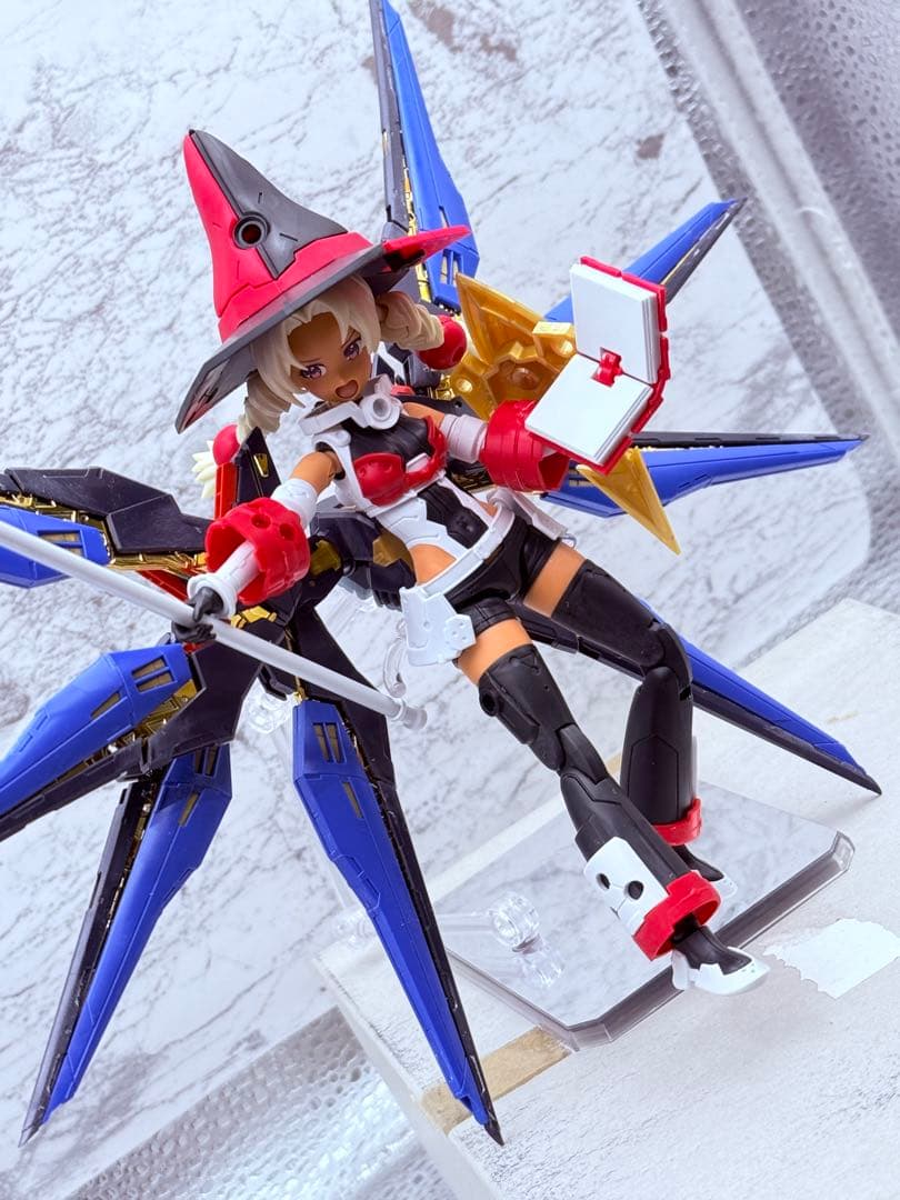 お*郎様 30ms 魔女っ娘ドラグーン　マリカル　全塗装完成品ミキシング