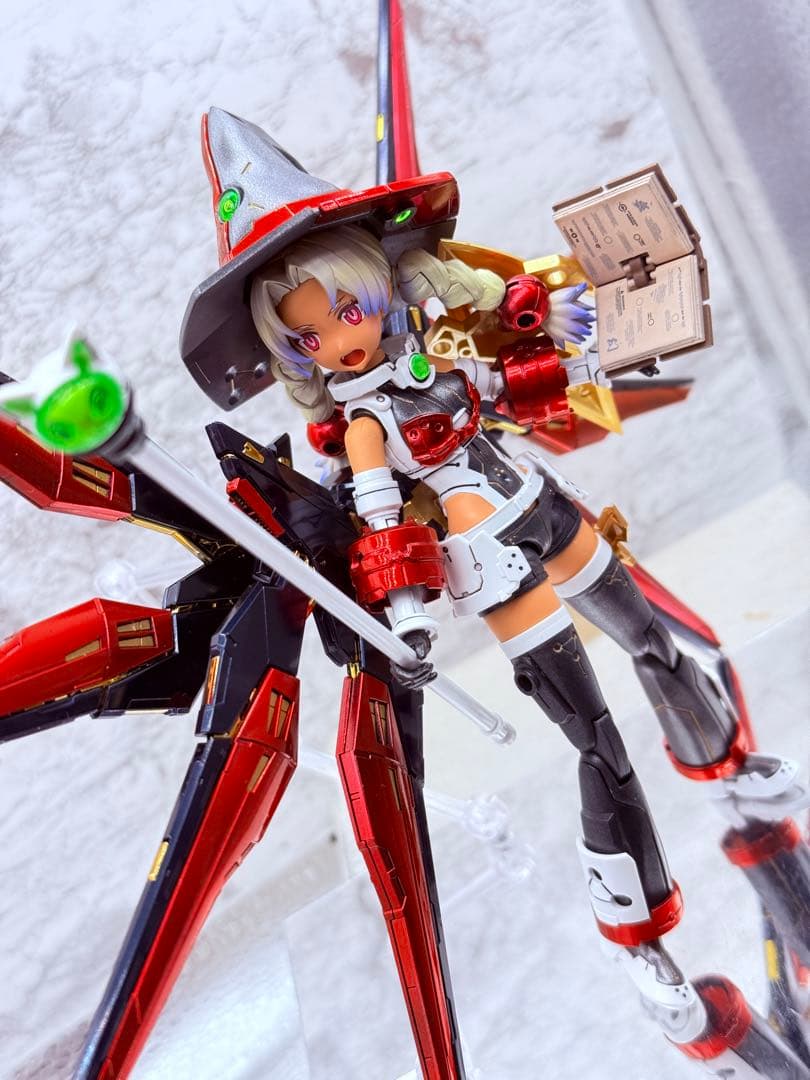 お*郎様 30ms 魔女っ娘ドラグーン　マリカル　全塗装完成品ミキシング