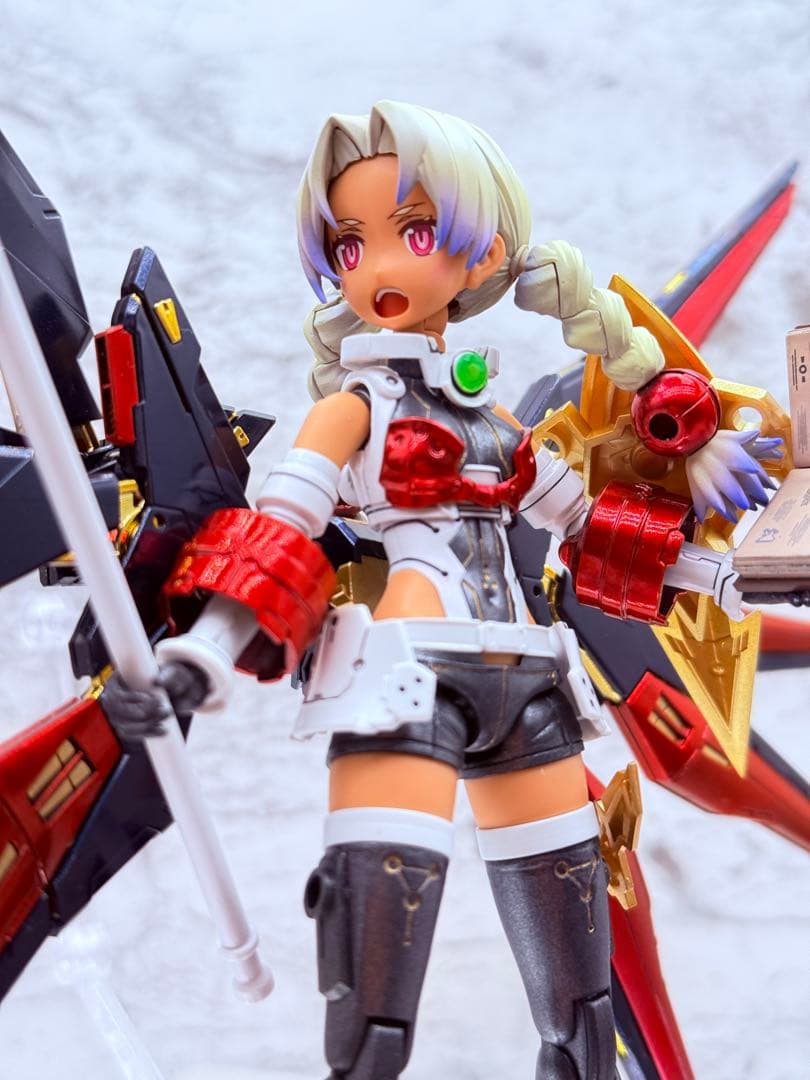 お*郎様 30ms 魔女っ娘ドラグーン　マリカル　全塗装完成品ミキシング