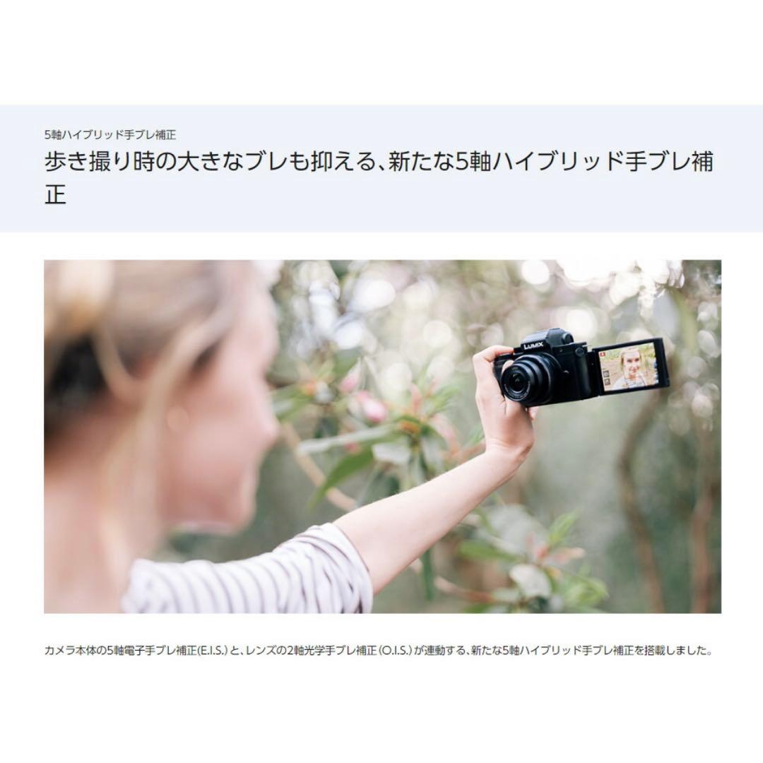 【超美品】LUMIX G100レンズキット【純正バッテリー2 個おまけします！】