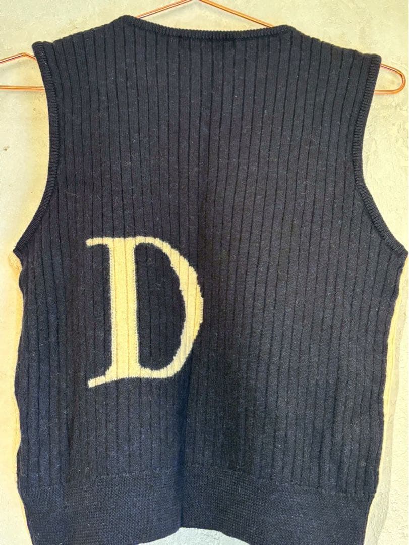 【極美品】ChristianDIOR SPORT ノースリーブセーター ウール