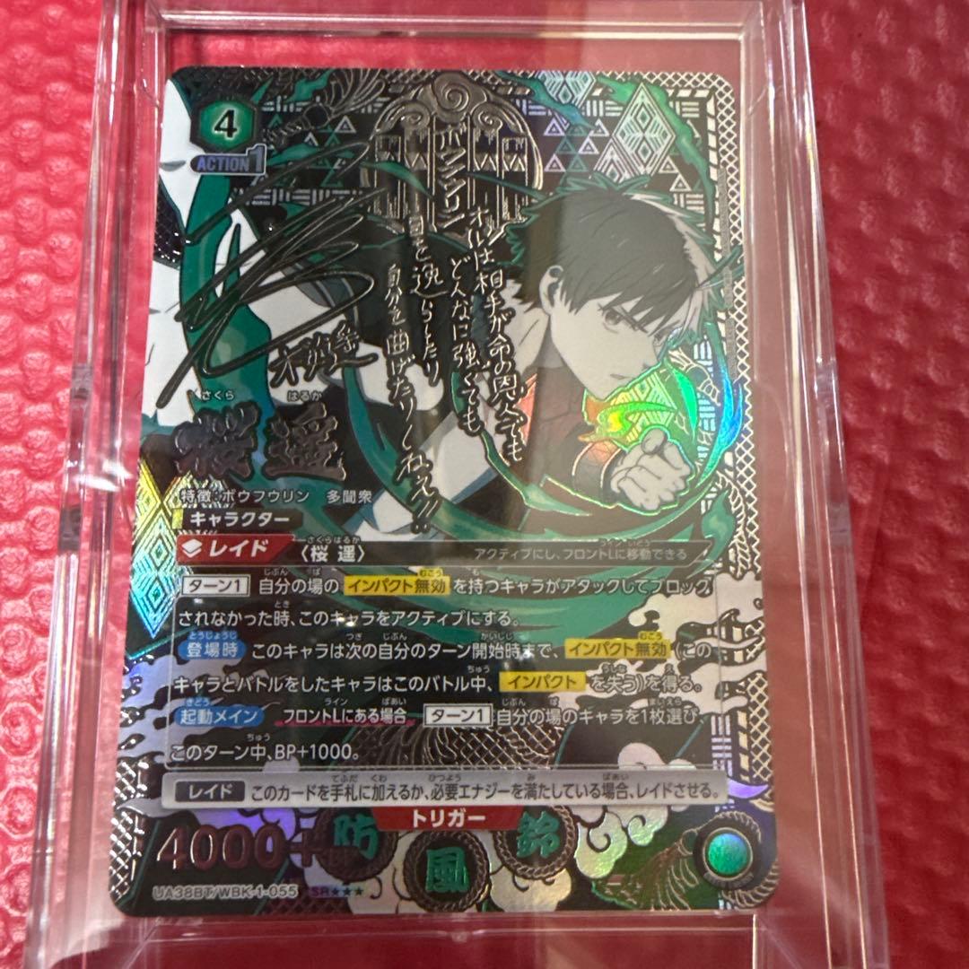 ユニオンアリーナ　ウインドブレーカー　桜遙