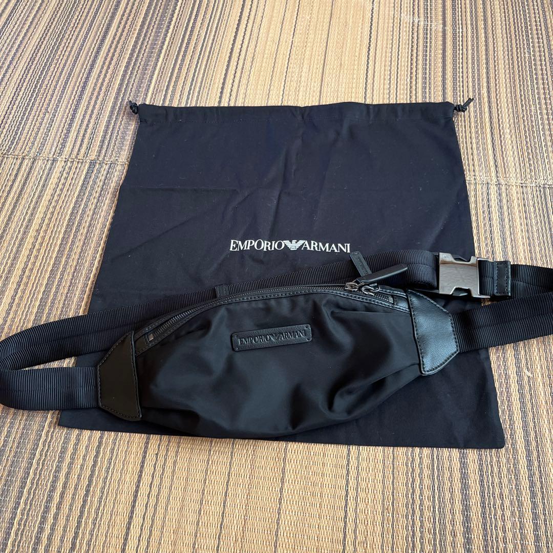 EMPORIO ARMANI ボディバッグ ブラック