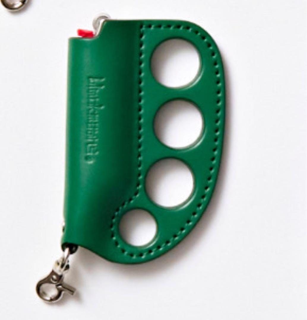 アクセサリー BLACKMEANS Leather Knuckle Lighter Case