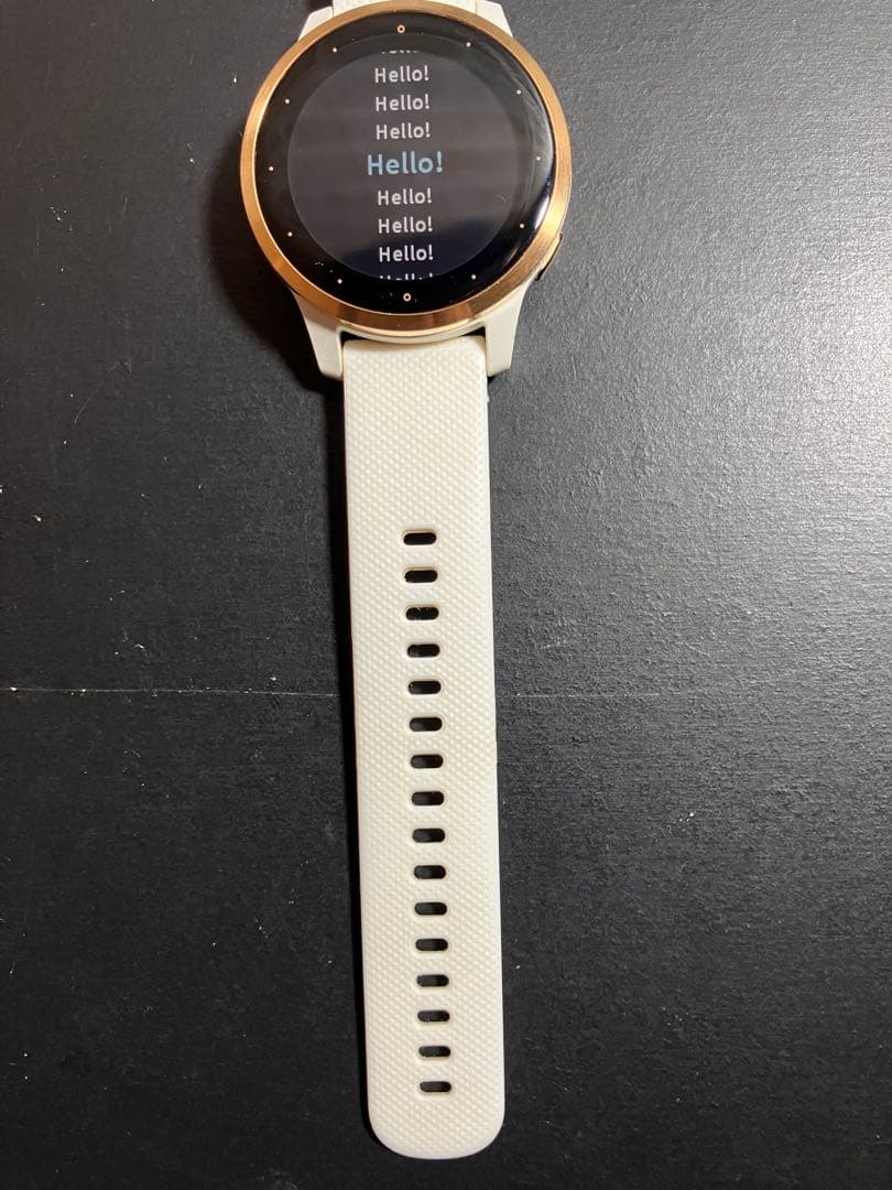 GARMIN Vivoactive 4S　スマートウォッチ　充電器付き(互換品)