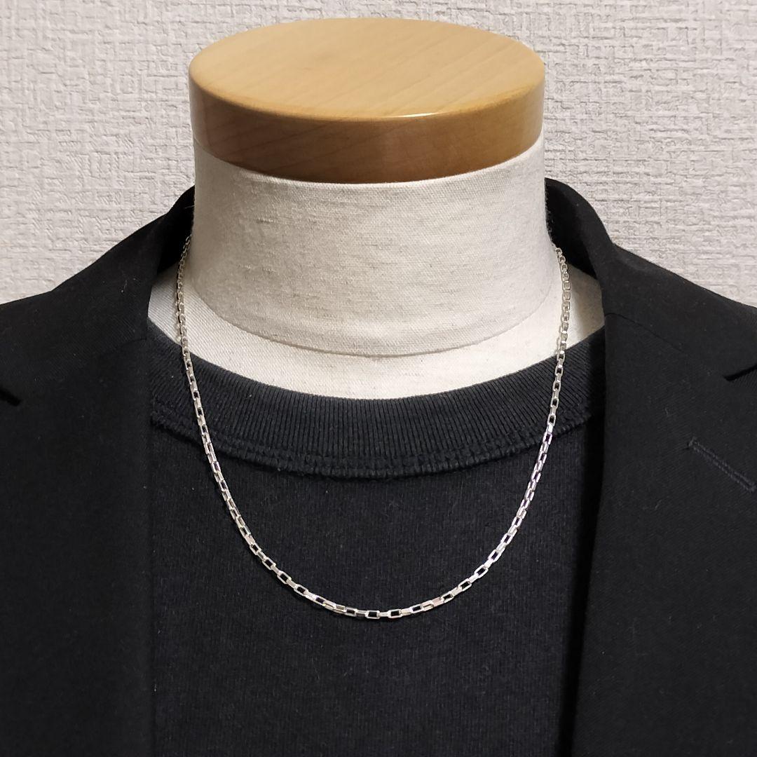 グッチ ベネチアン チェーン ネックレス 50cm シルバー 定番