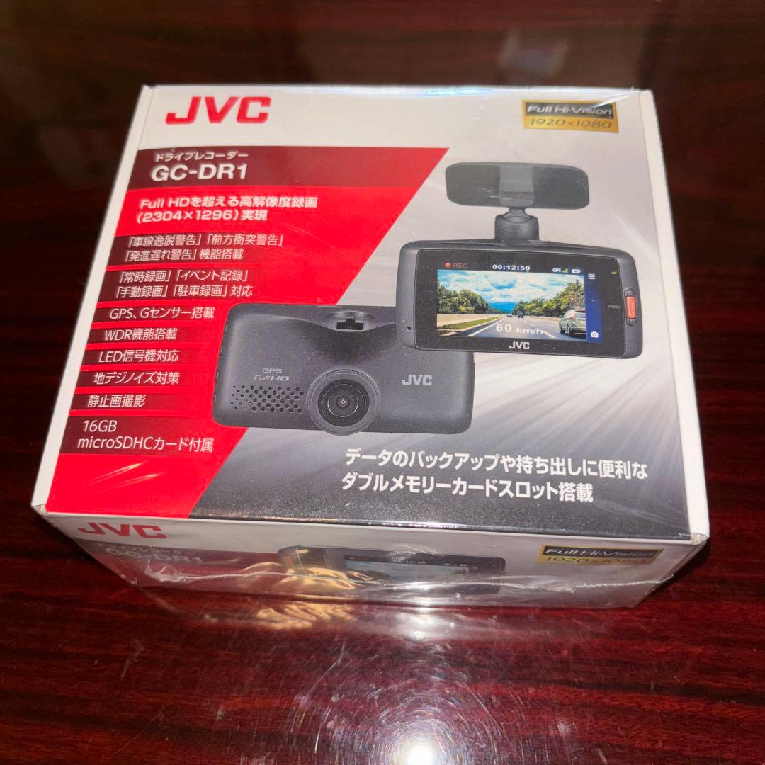 JVC ケンウッドGC-DR1 ドラレコ300万画素microSDHCカード付属