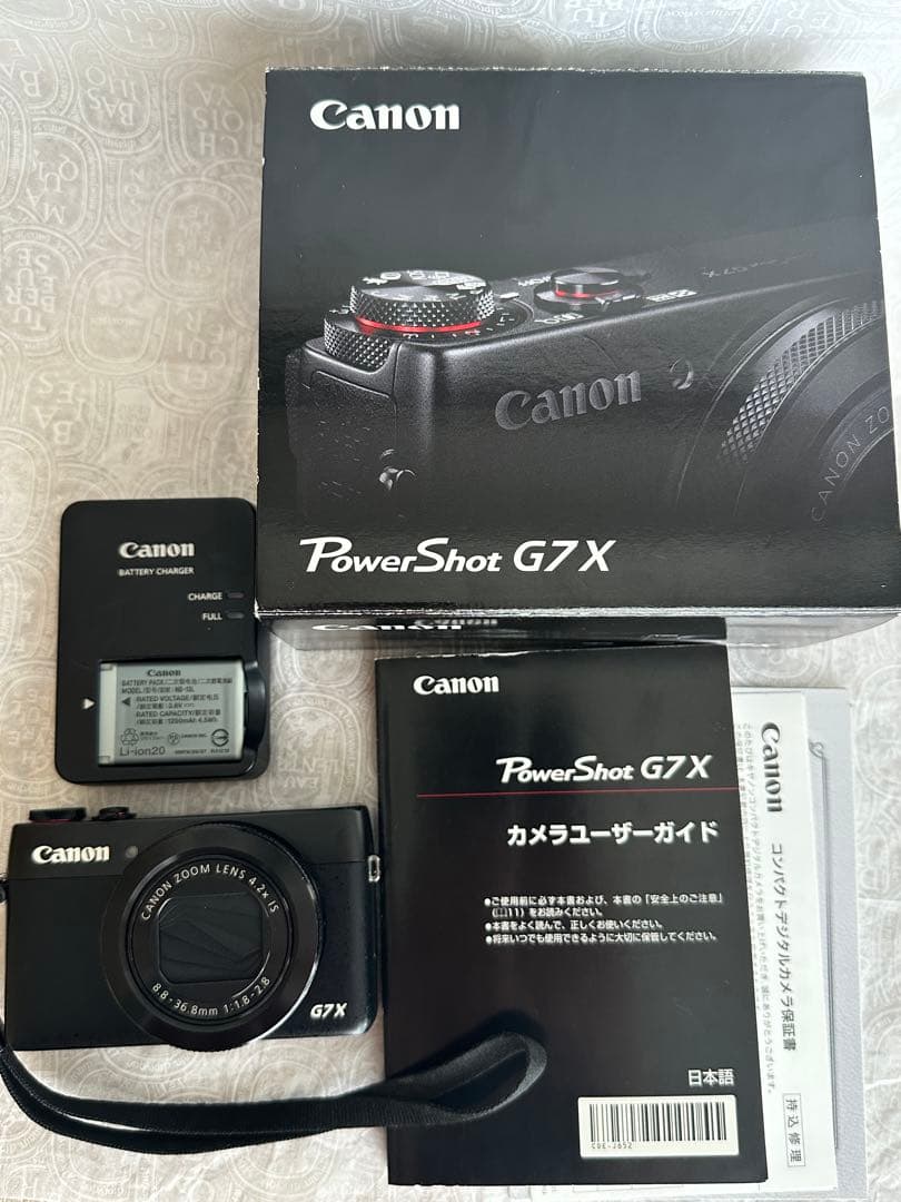 【美品】Canon PowerShot G7 X コンパクトデジタルカメラ